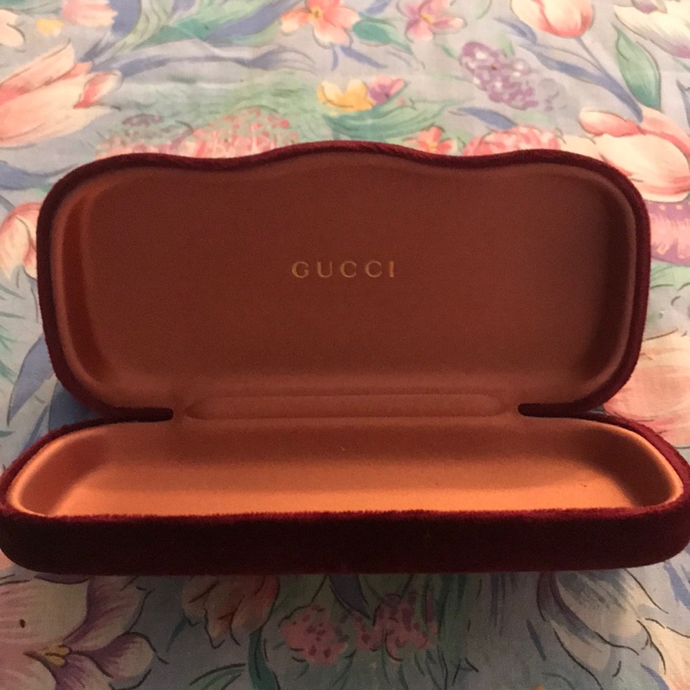 Brand new never used Gucci glasses case